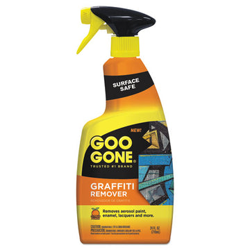Goo Gone® Graffiti Remover, 24 Oz Spray Bottle, 4-carton freeshipping - TVN Wholesale